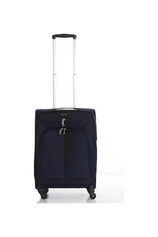 Mçs Lüx Kumaş Valiz V116 55 Cm Lacivert