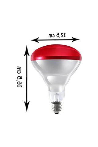 250w Kırmızı Işık Isıtıcı Lamba E27