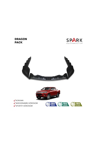 Toyota Hilux 2015-2020 Yıl Aralığı Uyumlu Dragon Pack 3 Parça