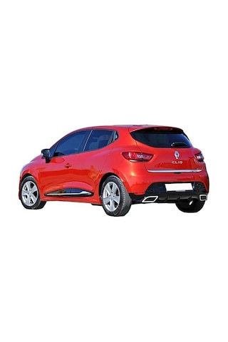 Renault Clio 4 Sport P Black Difüzör Krom Egzos Ucu 2012-2016