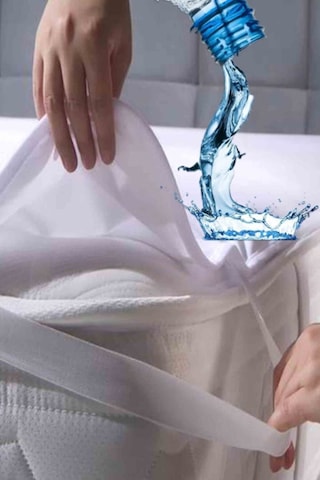 Evony Bebe Alez 70x140 Cm Sıvı Geçirmez Köşe Lastikli Micro Beyaz