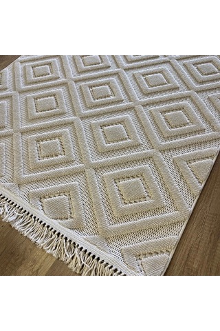 Luxess Halı Dizayn 1089 Bej İskandinav Halı