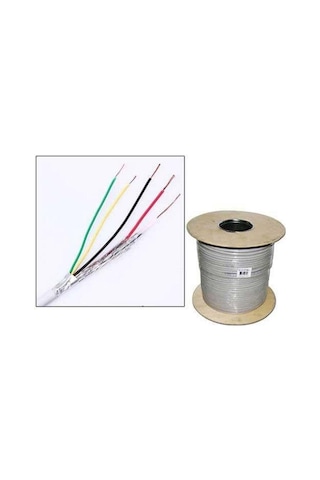 2+1 500mt Bakır Cctv Kablosu 2x0,22x0,33