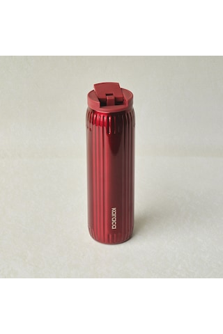 Karaca Rimo Sızdırmaz Çelik Termos 600 Ml Kırmızı Kırmızı