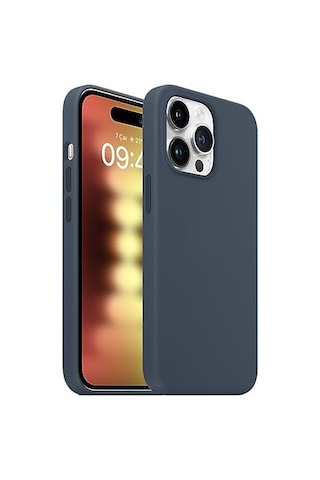 15 Pro İle Uyumlu Rubber Fit Kılıf Silikon Kılıf Ipeksi Dokunuş Hisli Tam Koruyuculu Darbe Önleyici Kapak Fırtın Diğer