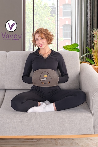 Regl Sıcak Su Torbası Kemeri Kahverengi + Termojel