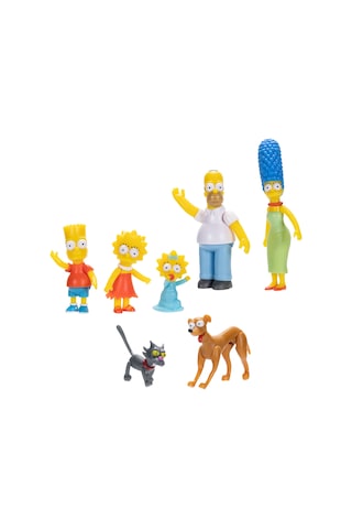 The Simpsons Ailesi 7'li Figür Paketi 17539