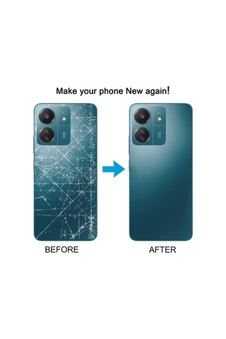 Xiaomi Redmi 13c  Arka Kapak İçin Siyah