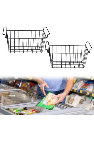 Suntek 2 Adet Dondurucu Sepeti Derin 44,5-cm-x-24,5-cm-x-20-cm