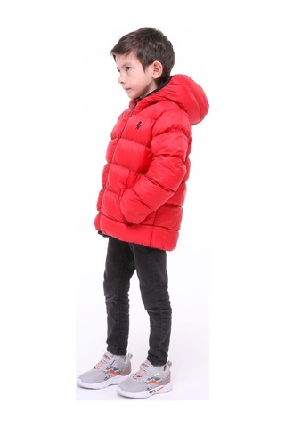 Benitto Kids Erkek Bebek Çocuk Mont 51282 Kırmızı