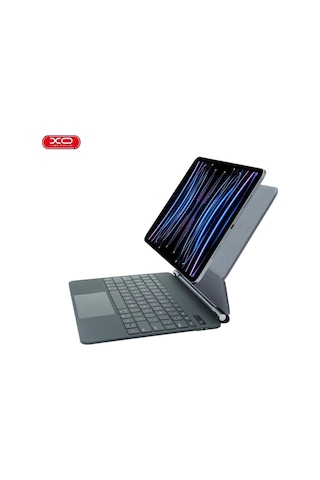 İpad Pro 12.9' Uyumlu Manyetik Askı Tasarımlı Touchpad Li Türkçe Q Kablosuz Klavye Kb13
