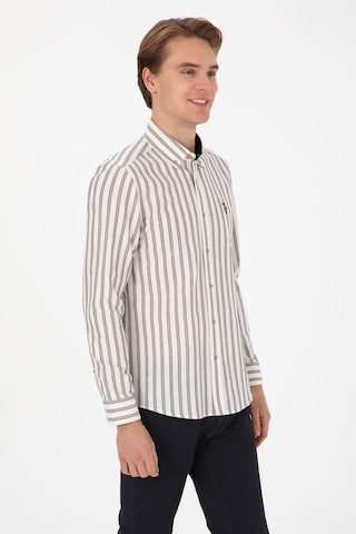 U.s. Polo Assn. Erkek Lacivert Gömlek Desenli 50308449-vr033 Lacıvert