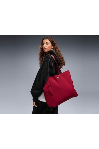 Puma Up Shopper Omuz Çantası-en: 37 Cm, Boy: 35 Cm, Derinlik: 15 Cm 09217803 Kırmızı