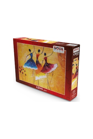 Nova 1500 Parça Dans Eden Kızlar Mini Puzzle - Yung Chao Chen