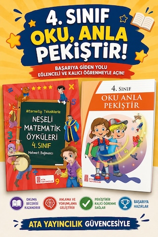 4.sınıf Neşeli Matematik Öyküleri-oku Anla Pekiştir