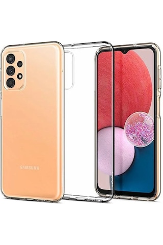 Spigen Galaxy A13 Kılıf Acs0437 Liquid Crystal 4 Tarafı Şeffaf