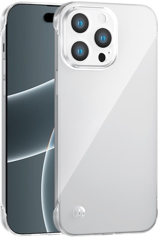 Apple iPhone 13 Pro Max Uyumlu Kamera Korumalı Yanları Açık Sararmaz Sert Mika Şeffaf Kılıf
