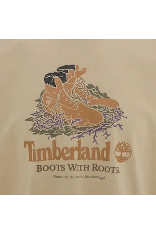 Timberland Erkek Tişört-tb0a6dj1dh41 Sari