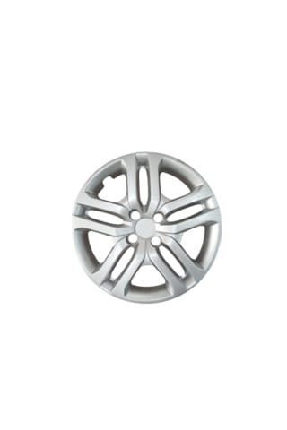 Renault Clio 16 Inç Jant Kapağı 4'lü Set Gümüş + 4 Amblem