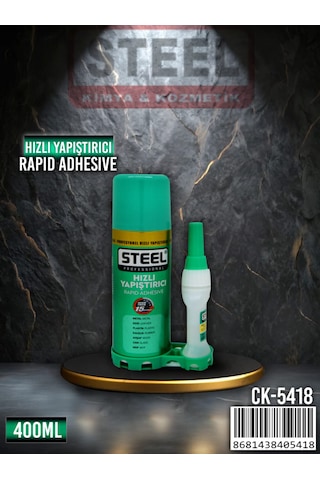 İst Steel Hızlı Yapıştırıcı 400 Ml İst Steel Hızlı Yapıştırıcı 400 Ml