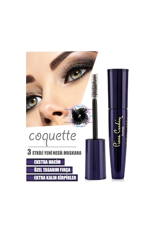 Pierre Cardin Coquette Exaggerated 3 Etkili Yeni Nesil Volume Maskara