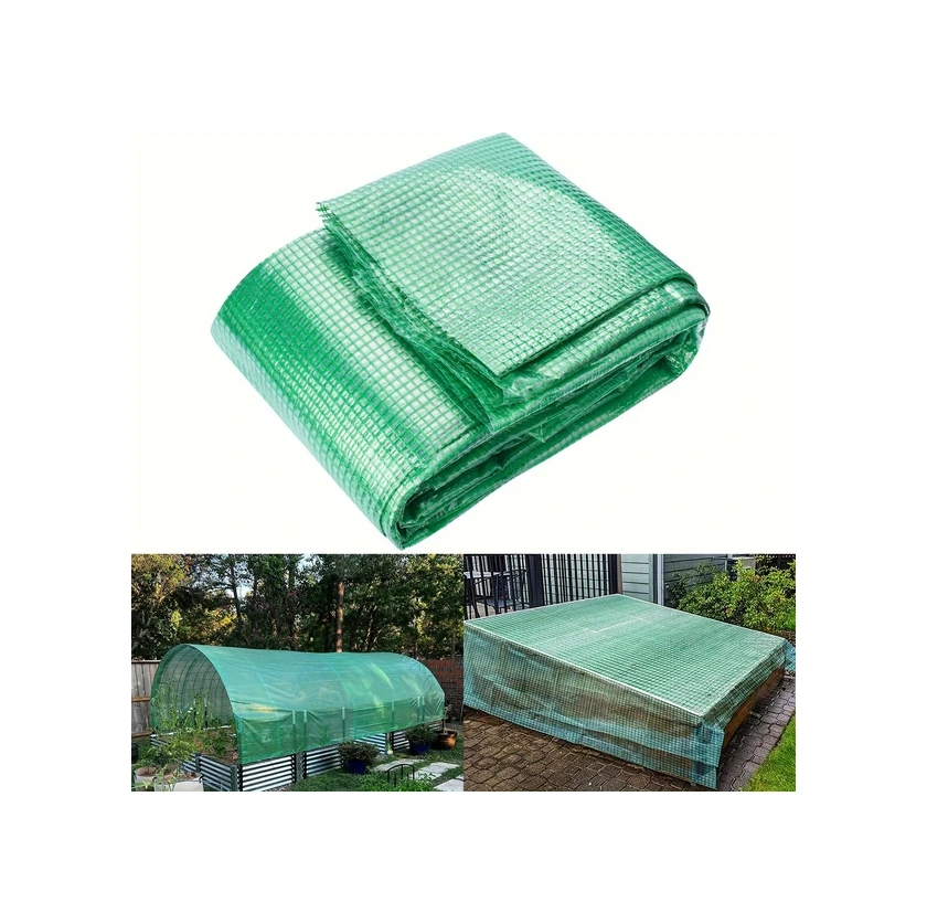 Willowhaven 1 Adet Yeşil Ağır Hizmet Branda, 2m X 3m Uv Dayanıklı Su Geçirmez Bahçe Ev Araç Çadır Koruma