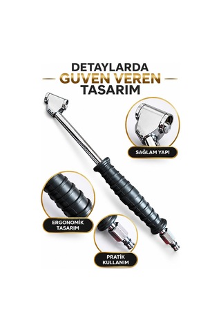 Lastik Şişirme Tabancası Hava Basma Aparatı Hızlı Ve Pratik Şişir
