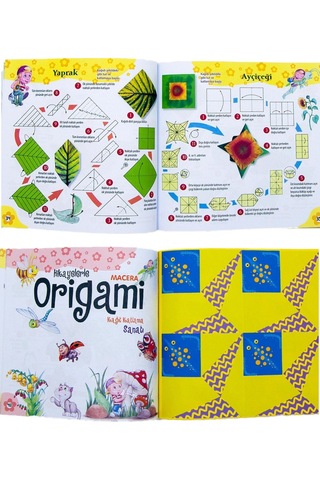 Hikayelerle Origami Kağıt Katlama Sanatı Macera