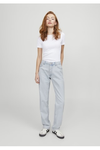 Jack & Jones Kadın Straight Fit Jean - Seoul 12248129 Light Blue Denim Mavi