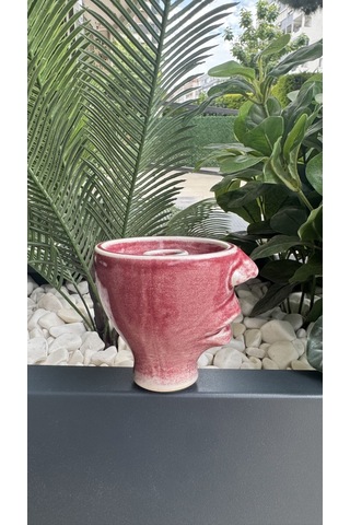 Mr Eds L6 Lady Phunnel Nargile Lülesi / Kırmızı Eskitme