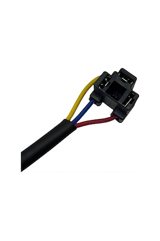 H4 Ampul Duyu Atom Far Fişi 1.5mm Kablolu Soketi
