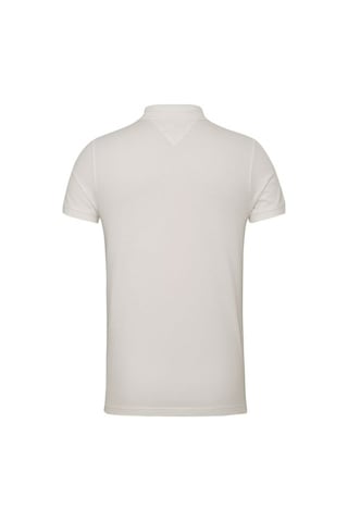 Tommy Hilfiger Tommy Hılfıger Erkek T-shırt Dm0dm18312-ybl Beyaz