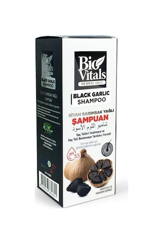 Bio Vitals Siyah Sarımsak Şampuanı 400 ML