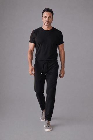 Bisse Si Yah Jogger 4 Cep Pantolon Bspns26y26103 D-90 Siyah