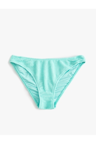 Koton Dokulu Bikini Altı Astarlı Turkuaz 4sak00068mm Turkuaz
