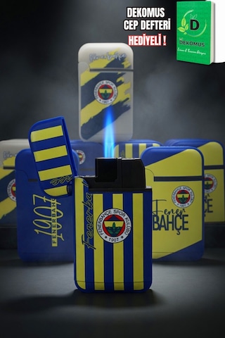 X Dekomus Lisanslı Fenerbahçe Jetli Çakmak Dekomus Cep Defteri Tek Adet