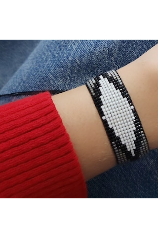 Harmel Jewelry Miyuki Grey Bileklik Çok Renkli