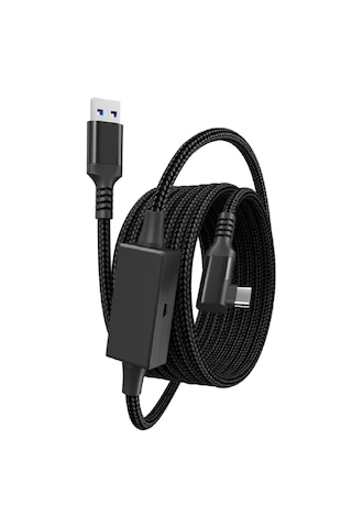 Meta Quest Şarj Girişli 5 Metre Vr Bağlantı Link Kablosu
