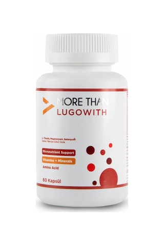 More Than Lugowith 60 Kapsül