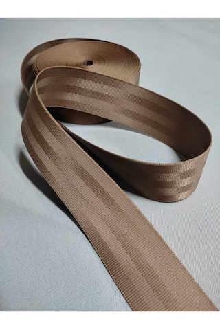 Renkli Emniyet Kemeri 6 Metre 2 Kemer İçin Açık Kahve
