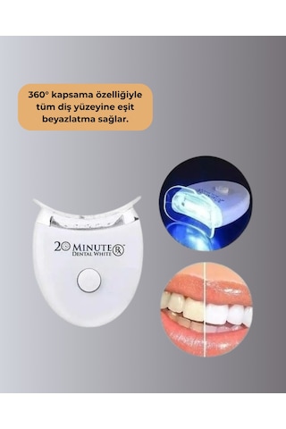 Beyazlatma Kalemli Led Diş Parlatma Seti