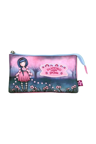 Santoro Gorjuss Fairy Dusk 3 Bölmeli Kalem Çantası 1280gj05 Çok Renkli