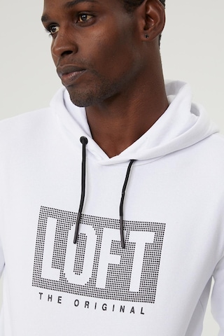 Loft 2028610 Erkek Sweatshirt LF2028610-R4478 Beyaz