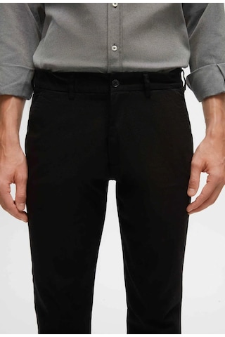 Classics Men Big Rodoc Slim Fit Likralı Erkek Chino Pantolon Siyah