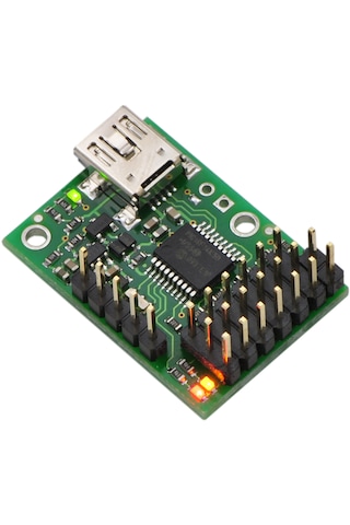 Pololu Micro Maestro 6 Kanallı Usb Servo Kontrol Kartı Montajlı Pl-1350