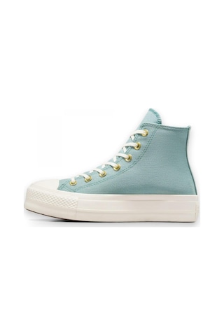 Converse A11495c Chuck Taylor All Star Lift Sneakers Açık Yeşil Unisex Spor Ayakkabı-6382 A11495c-423-vernal Pool/egret/true Nature