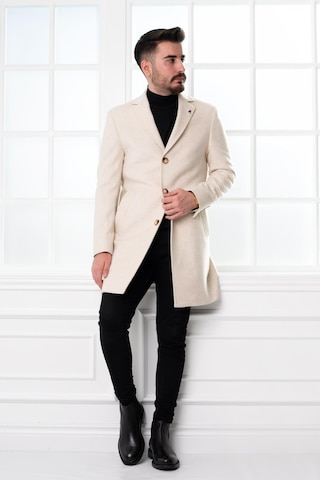 Sir Slimfit Erkek Kaşe Kaban 001