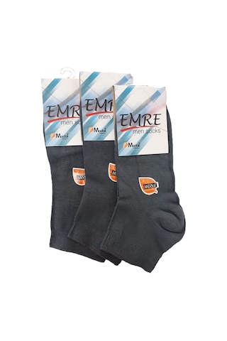 Hepsine Rakip Emre Erkek Bambu Kısa Patik Çorap 6 Lı Paket