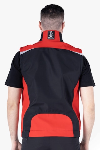 Softshell Yelek Siyah - Kırmızı