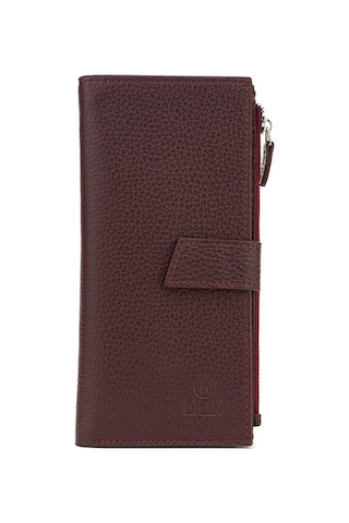 Bilik Deri Bordo Rölax Deri Unisex Cüzdan Bsh 3240 Bordo